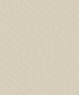 Seabrook Deco Spliced Stripe Parchment Wallpaper