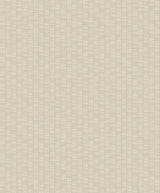 Seabrook Deco Spliced Stripe Off-White Wallpaper