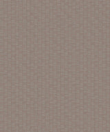 Seabrook Deco Spliced Stripe Graphite & Terra Cotta Wallpaper