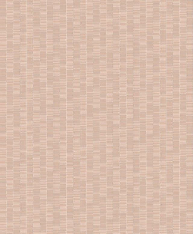 Seabrook Deco Spliced Stripe Pastel Pink Wallpaper