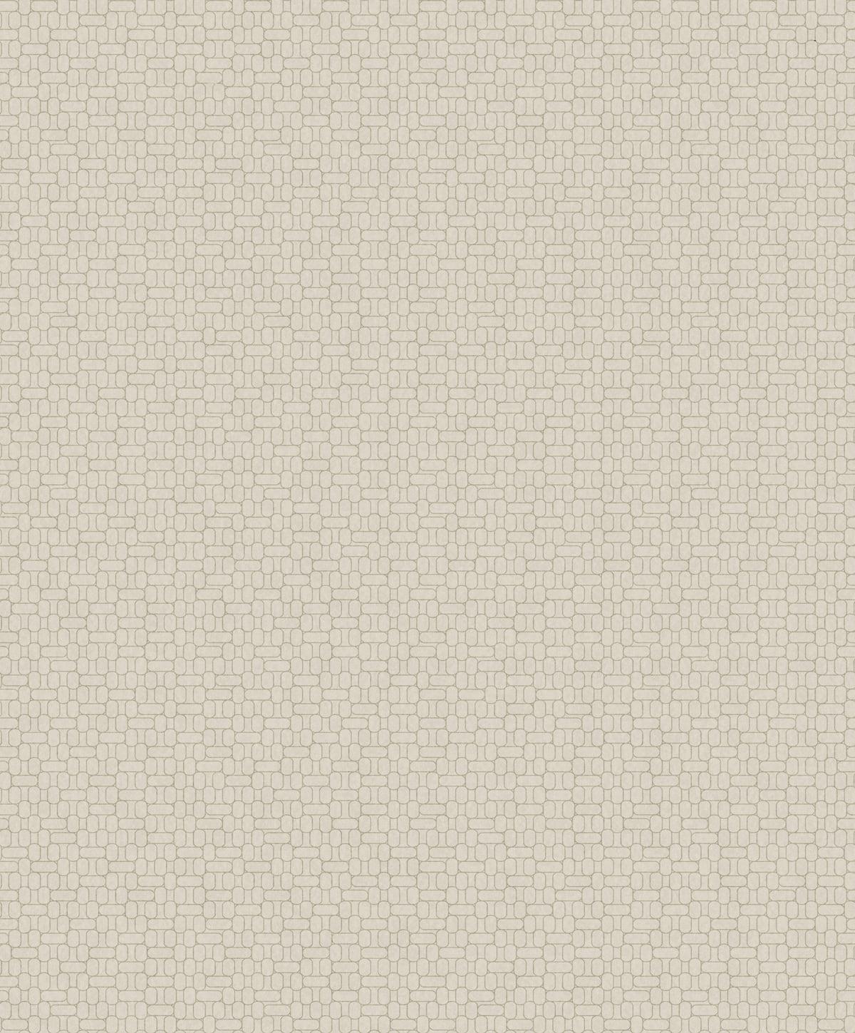 Seabrook Capsule Geometric Off-White Wallpaper