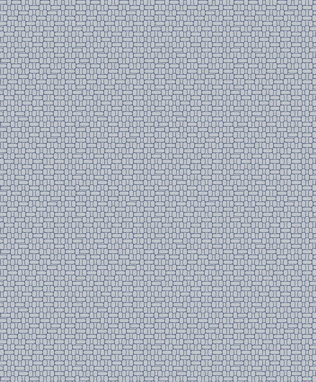 Seabrook Capsule Geometric Skylight & Navy Wallpaper