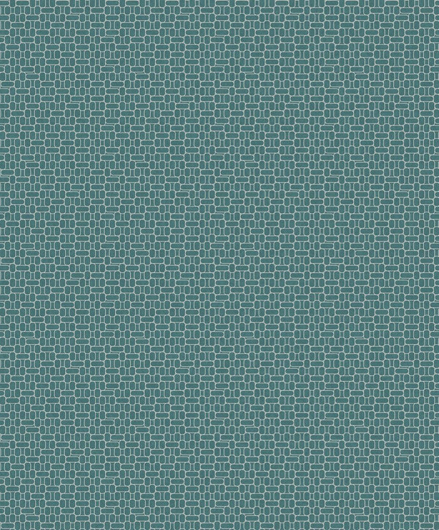 Seabrook Capsule Geometric Perry Teal Wallpaper