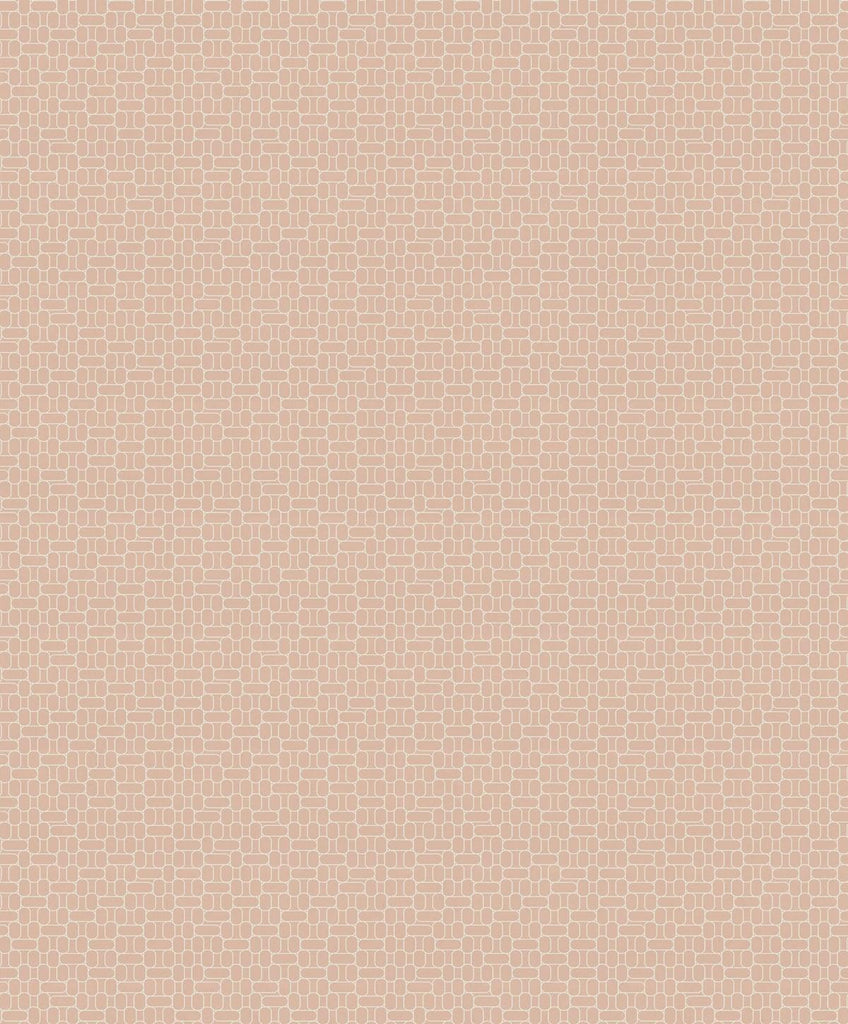 Seabrook Capsule Geometric Pastel Pink Wallpaper