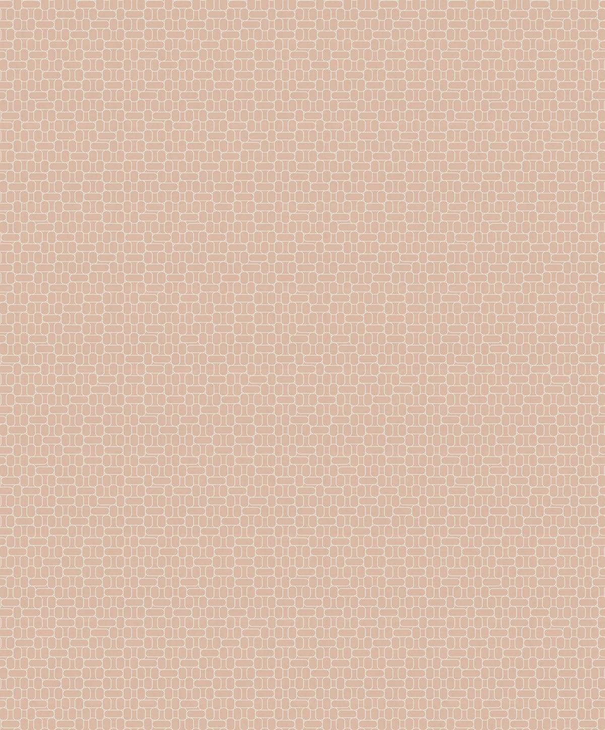 Seabrook Capsule Geometric Pink Wallpaper