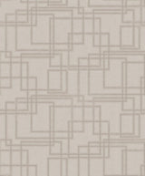 Seabrook Bauhaus Cityscape Laurent Grey Wallpaper