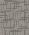 Seabrook Bauhaus Cityscape Hammered Steel Wallpaper
