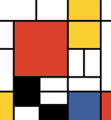 Seabrook Composition Mural Multicolored Mural