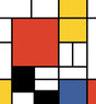 Seabrook Composition Mural Multicolored Mural