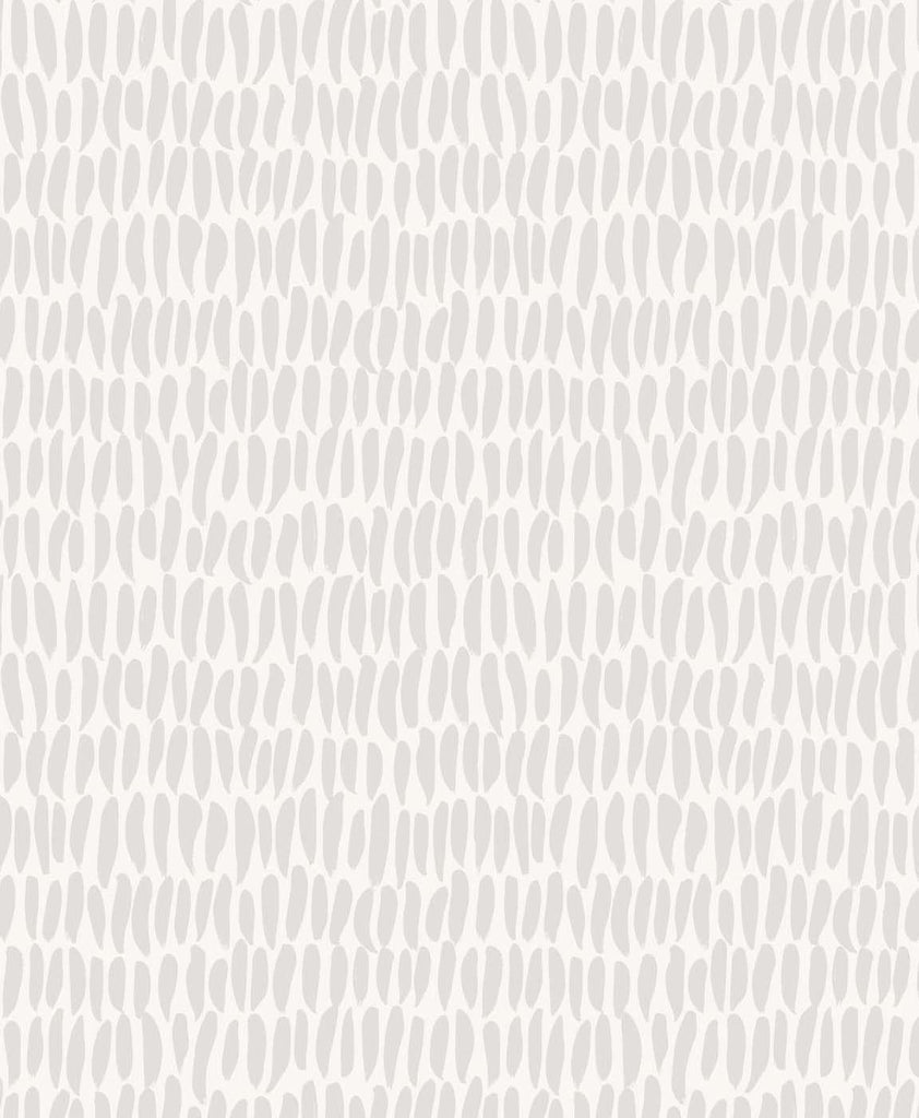 Seabrook Brushwork Grey Wallpaper