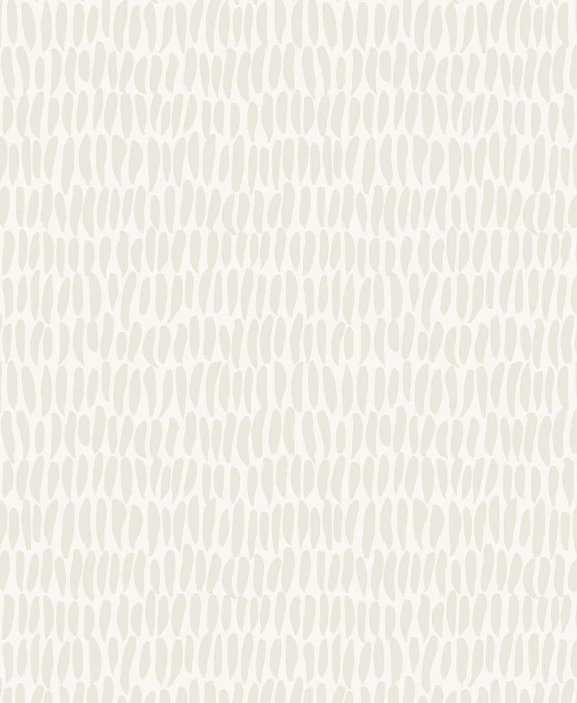 Seabrook Brushwork Oat Milk Wallpaper