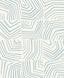 Seabrook Linework Maze Sky Blue Wallpaper
