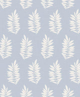 Seabrook Pinnate Silhouette Iceburg Wallpaper