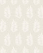 Seabrook Pinnate Silhouette Almond Wallpaper