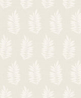 Seabrook Pinnate Silhouette Off-White Wallpaper