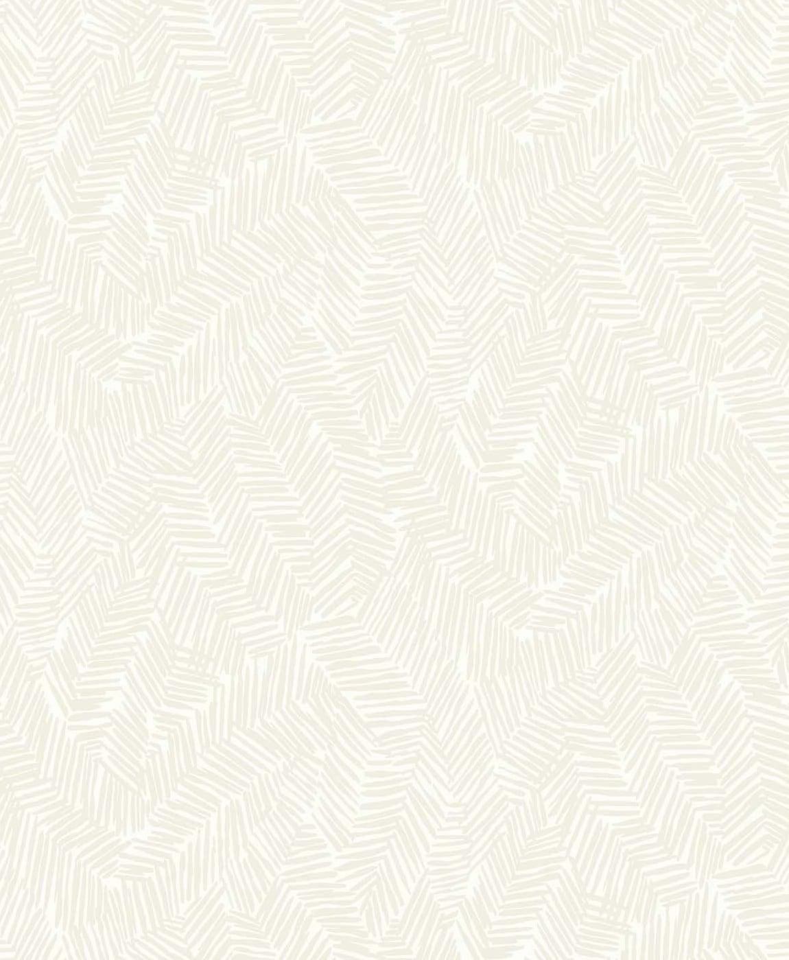 Seabrook Lush Ivory Wallpaper