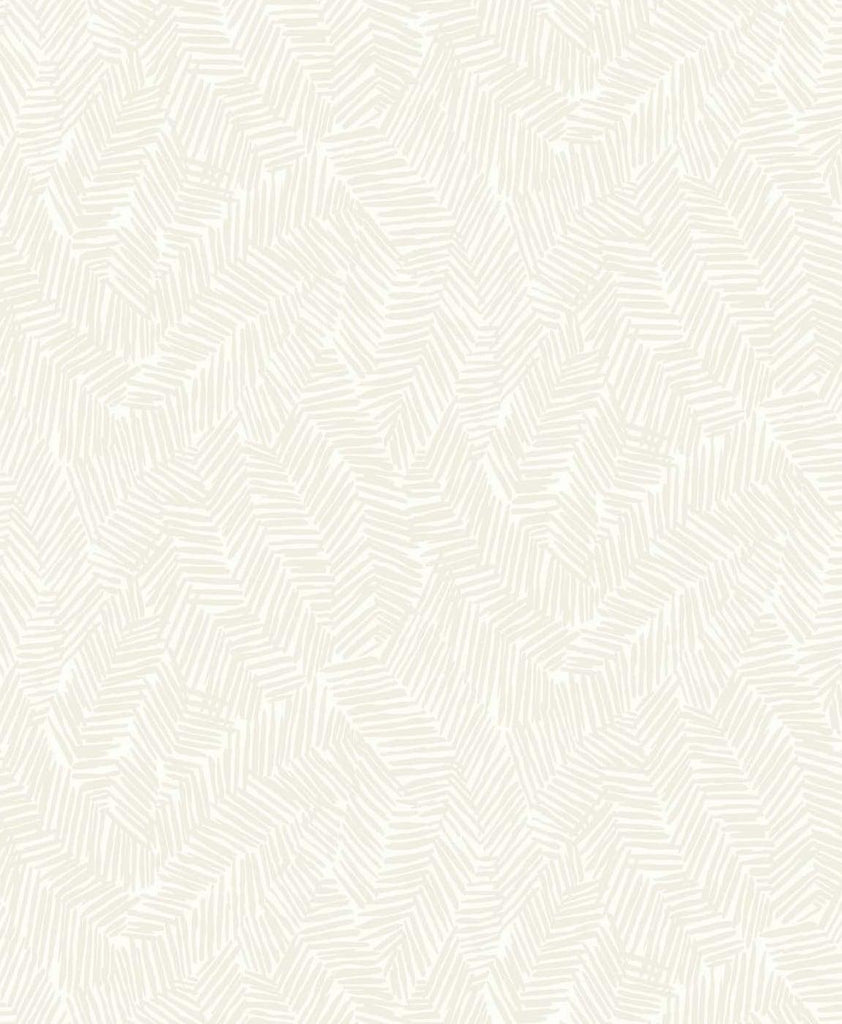 Seabrook Lush Off-White Wallpaper