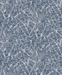 Seabrook Lush Navy Blue Wallpaper