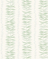 Seabrook Summer Garland Green Wallpaper