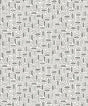 Seabrook Pip Geo Salt And Pepper Wallpaper