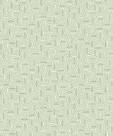 Seabrook Pip Geo Green Wallpaper