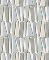 Seabrook Geometric Shadows Aquamarine Wallpaper