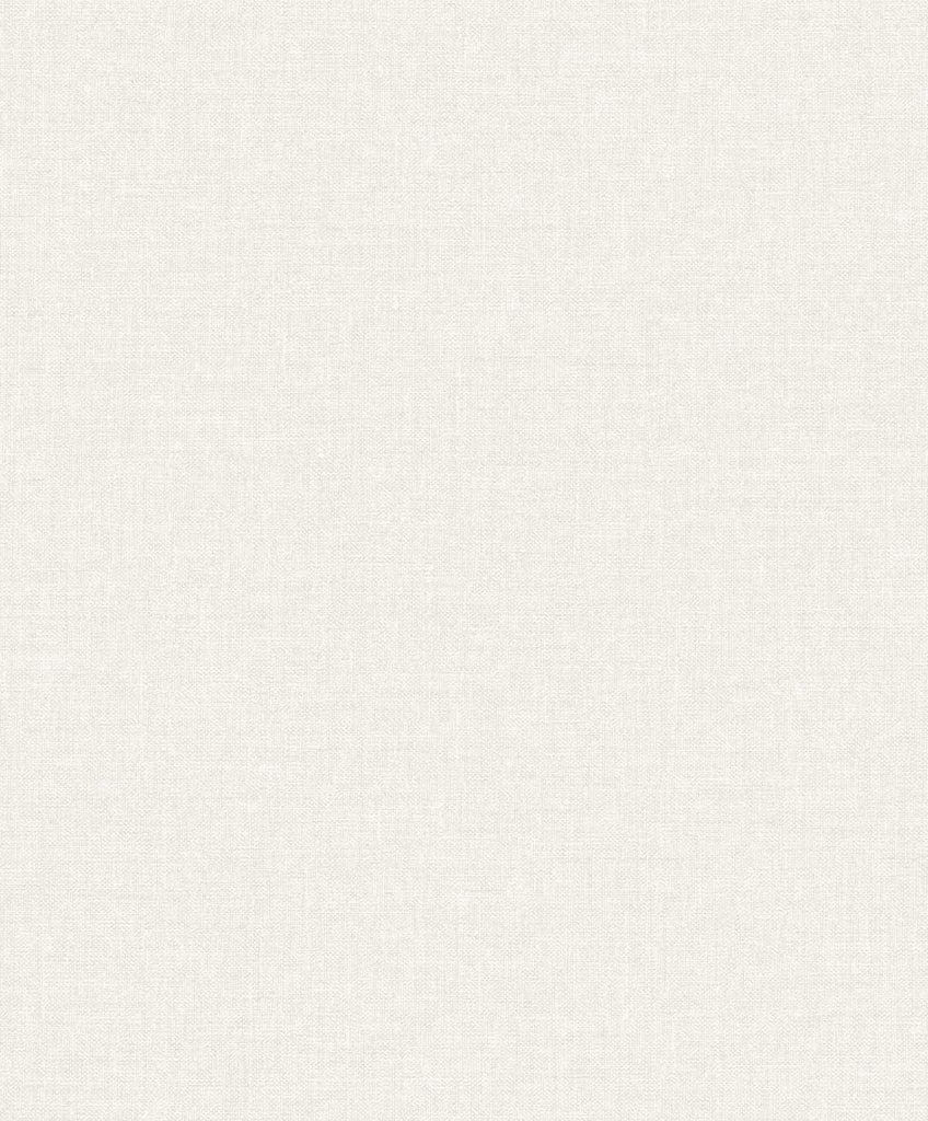 Seabrook Soft Linen Off-White Wallpaper