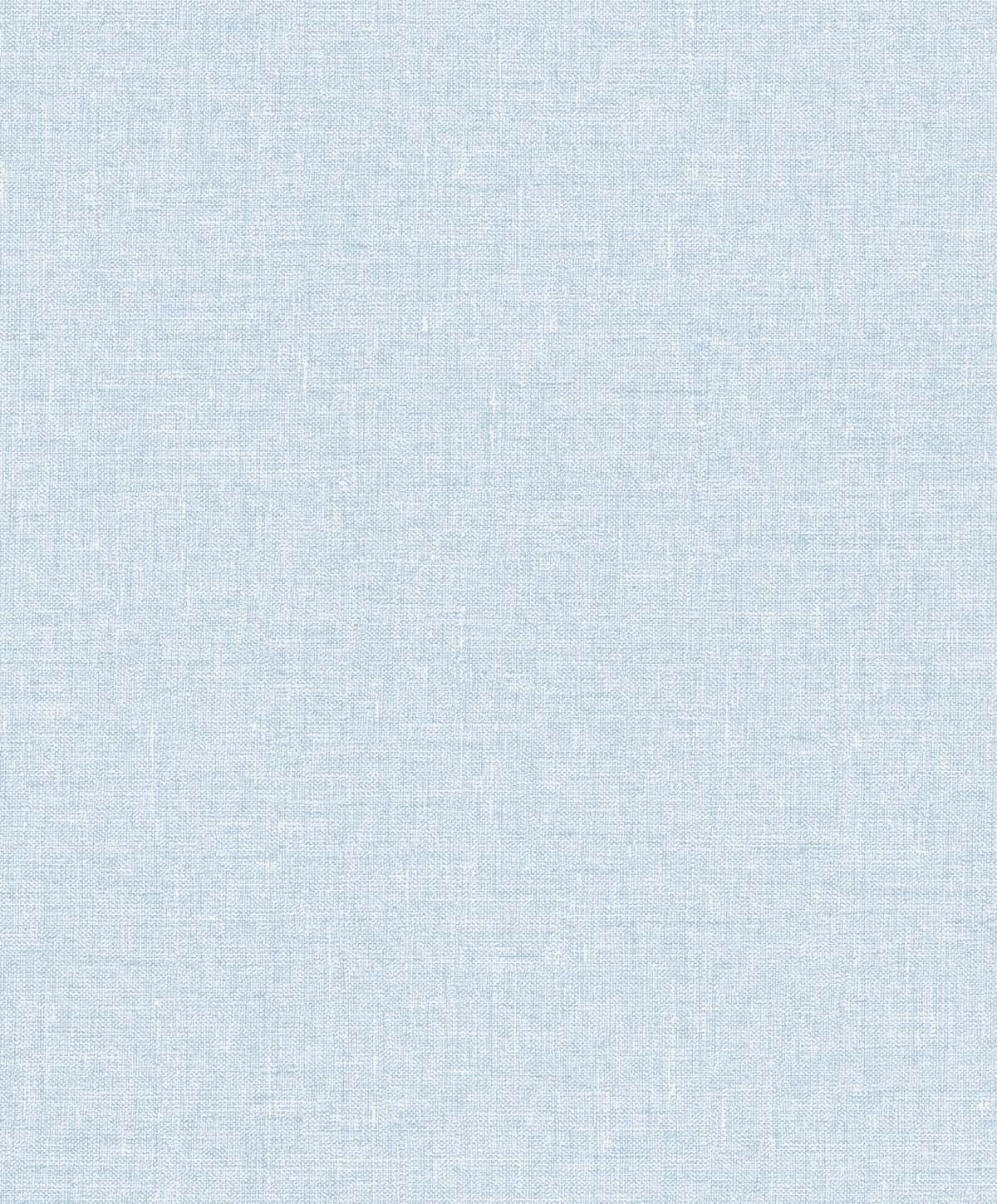 Seabrook Soft Linen Blue Fog Wallpaper