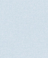 Seabrook Soft Linen Blue Fog Wallpaper