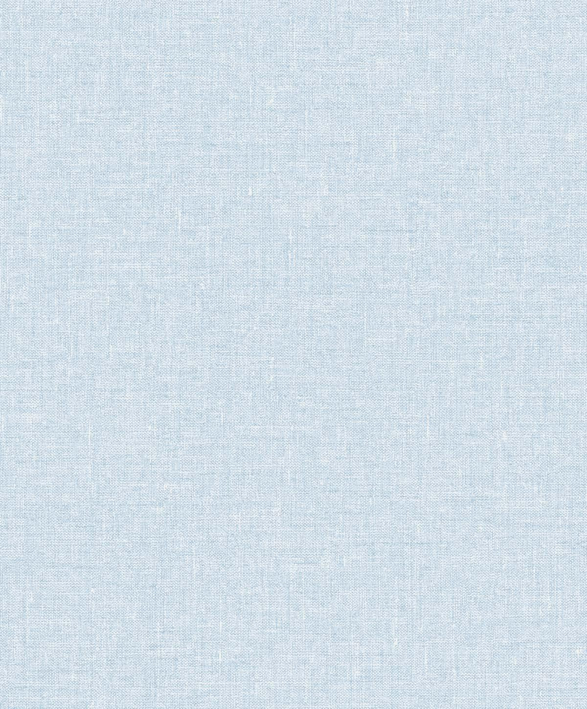 Seabrook Soft Linen Blue Wallpaper