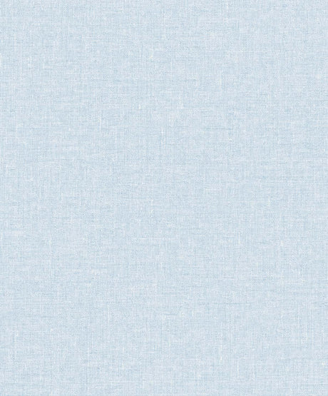 Seabrook Soft Linen Blue Wallpaper