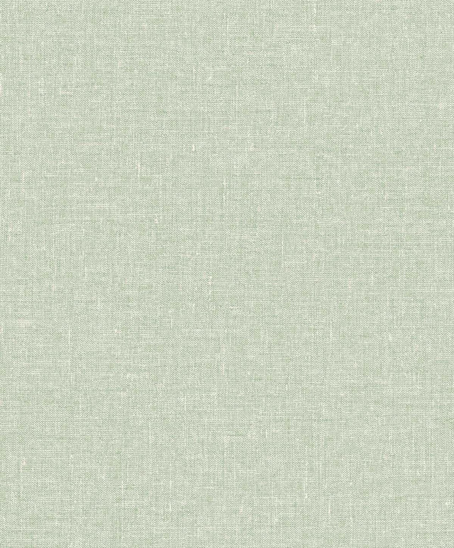 Seabrook Soft Linen Sage Wallpaper