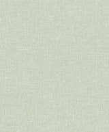 Seabrook Soft Linen Green Wallpaper