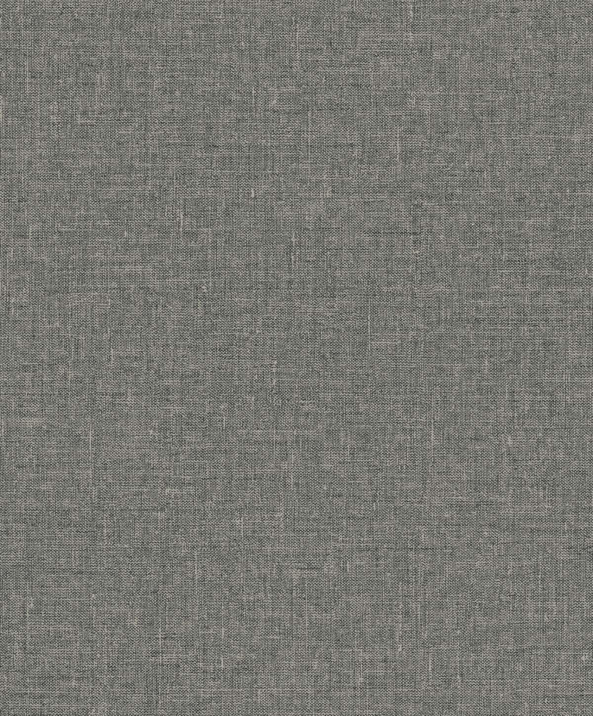 Seabrook Soft Linen Grey Wallpaper