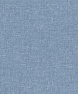 Seabrook Soft Linen Blueberry Wallpaper