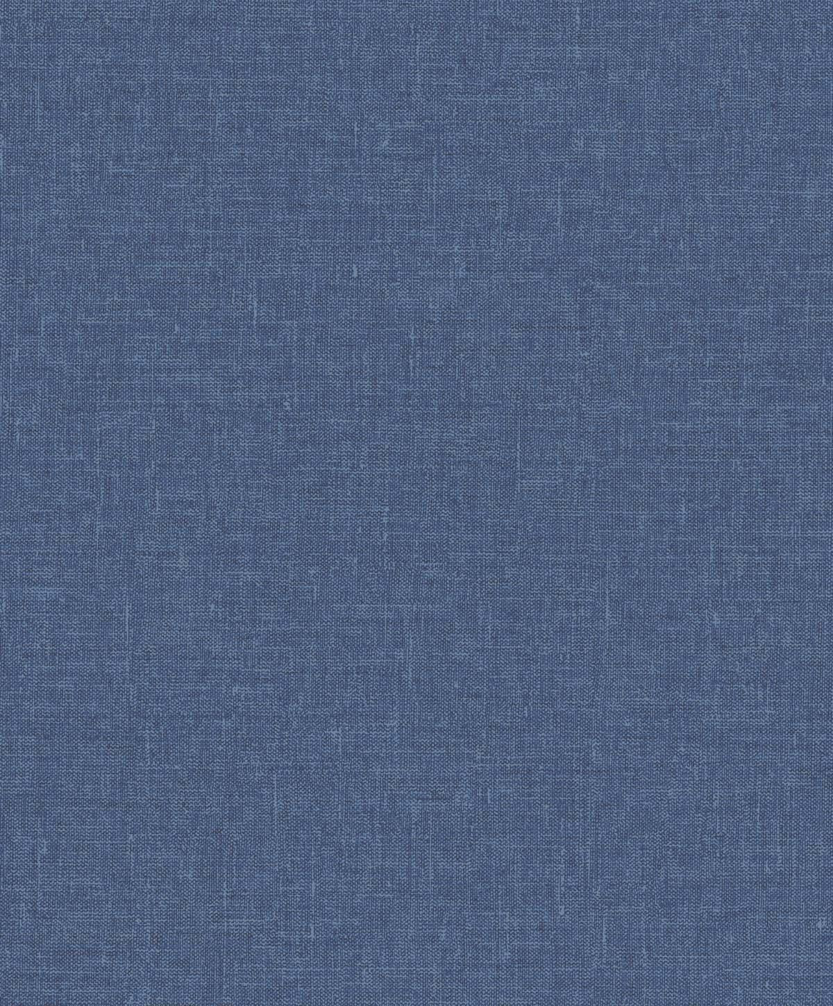 Seabrook Soft Linen Navy Wallpaper