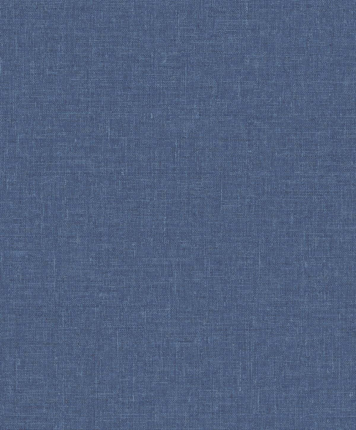 Seabrook Soft Linen Blue Wallpaper