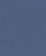 Seabrook Soft Linen Blue Wallpaper