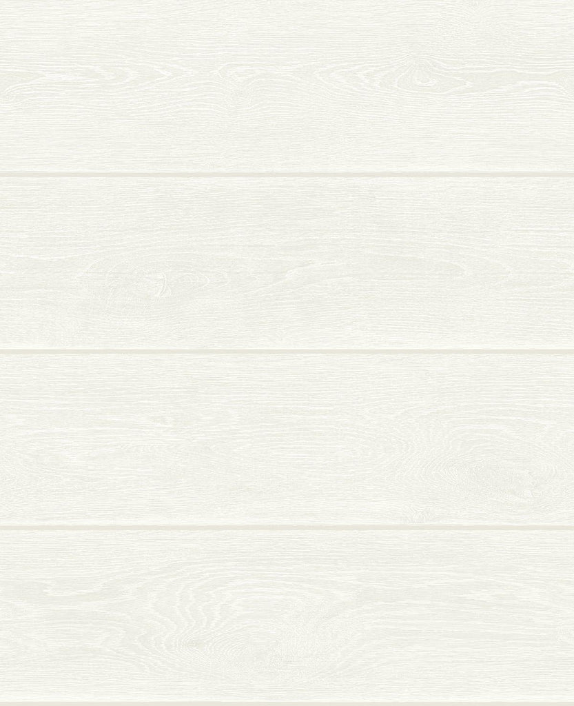 Seabrook Stacks Off-White Wallpaper