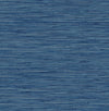 Seabrook Grasscloth Marine Blue Wallpaper