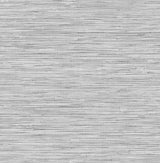 Seabrook Grasscloth Moonstone Grey Wallpaper