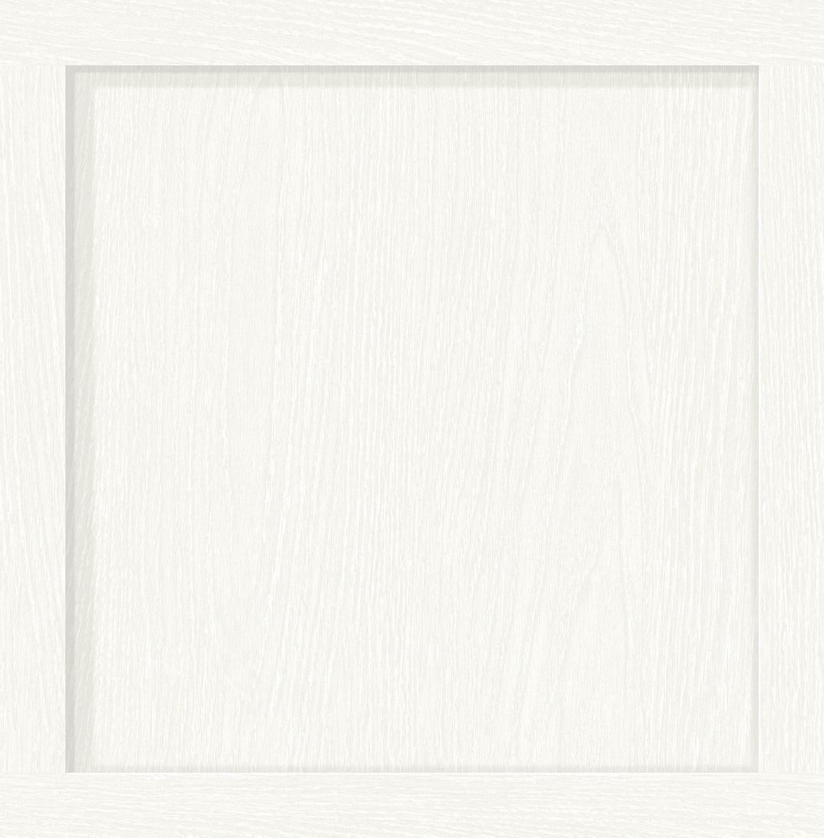 Seabrook Squared Away Dove White Wallpaper