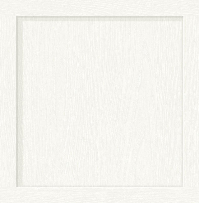Seabrook Squared Away Dove White Wallpaper