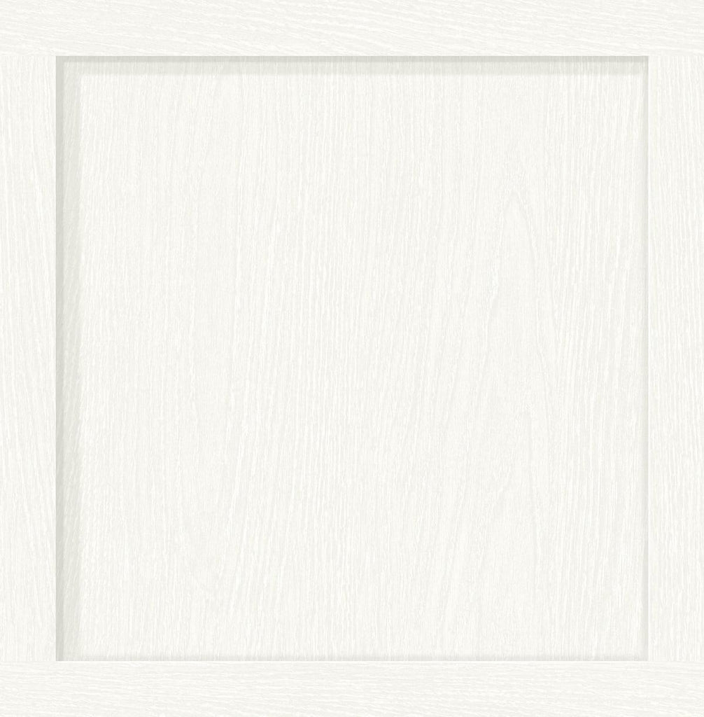 Seabrook Squared Away Off-White Wallpaper