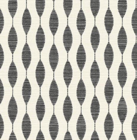Seabrook Ditto Eclipse & Linen Wallpaper