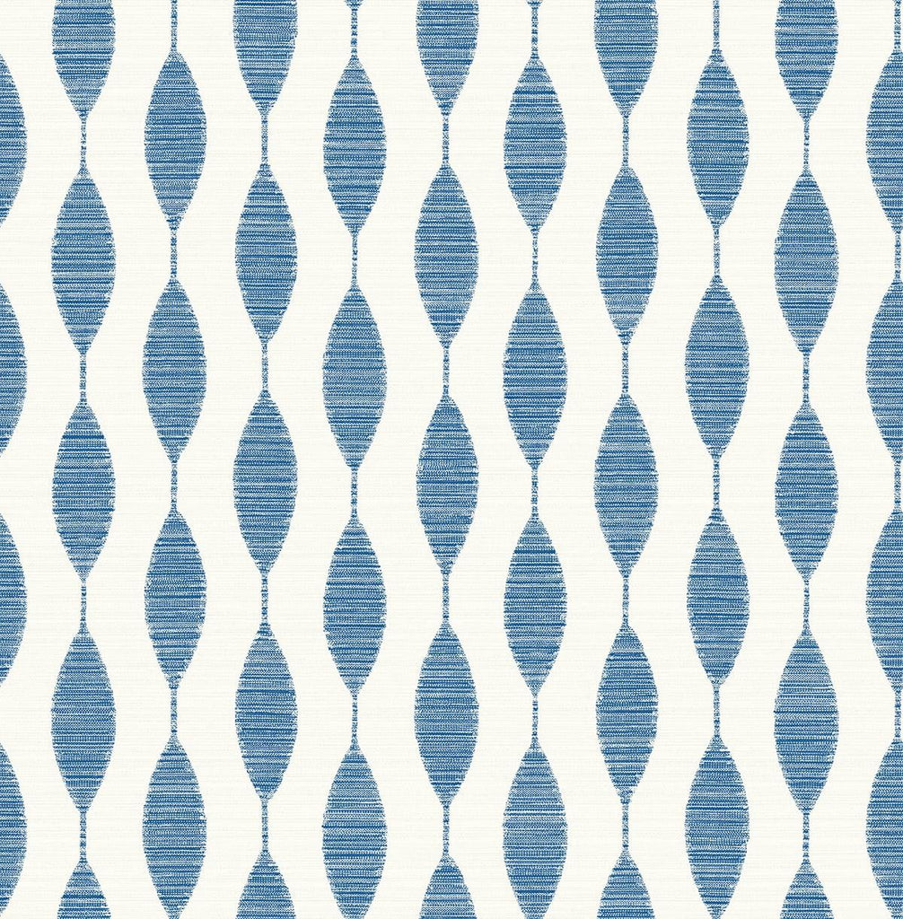 Seabrook Ditto Blue Wallpaper