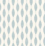 Seabrook Ditto Blue Opal Wallpaper