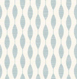 Seabrook Ditto Blue Wallpaper
