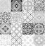Seabrook Tilework Greystone Wallpaper