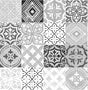 Seabrook Tilework Greystone Wallpaper